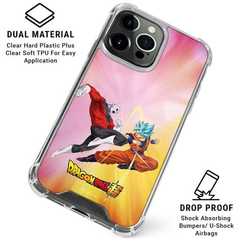 Dragon Ball Super Goku vs Jiren Fate of the Universe iPhone 15 Pro Clear Case